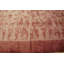 Tapis mauve / lavande mauve en laine noué à la main Antique