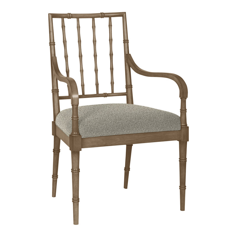 Libby 19'' H Upholstered Armchair, Tuck Graphite, Hampton