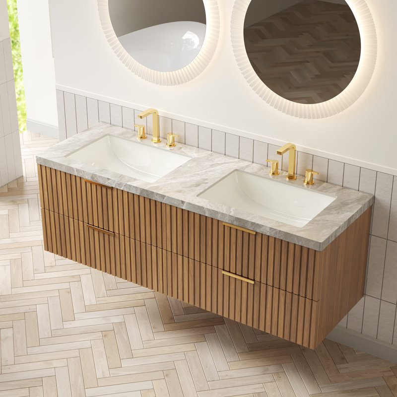 Meuble-lavabo de salle de bain Elio 