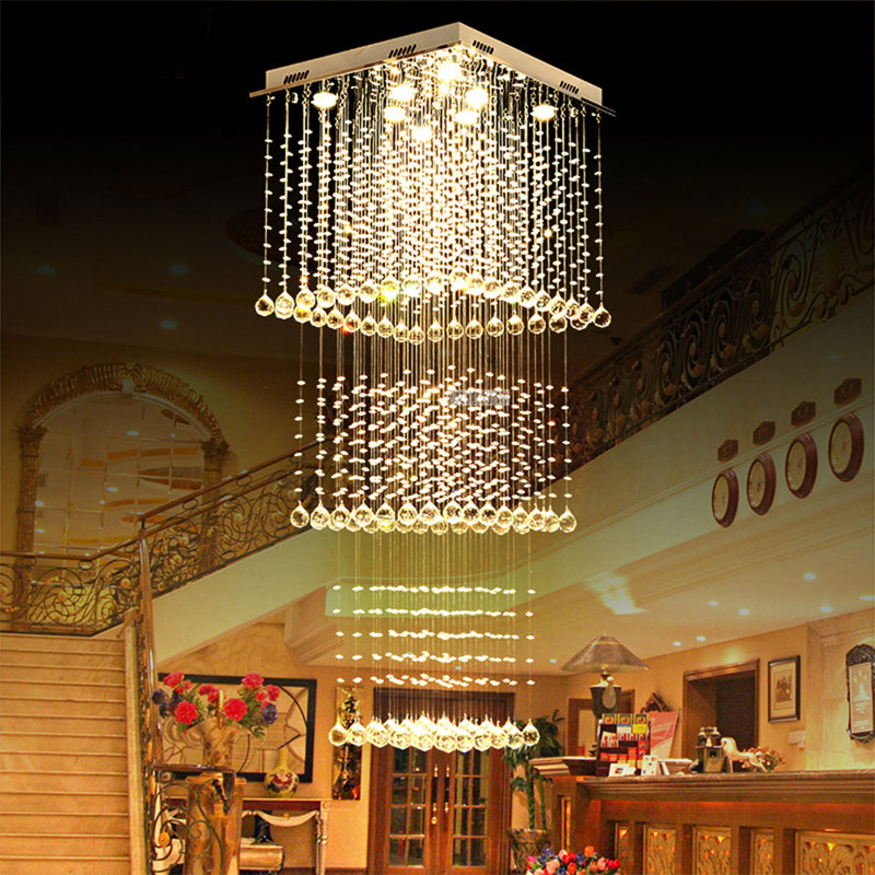 Lustre en cristal avec cristaux K9