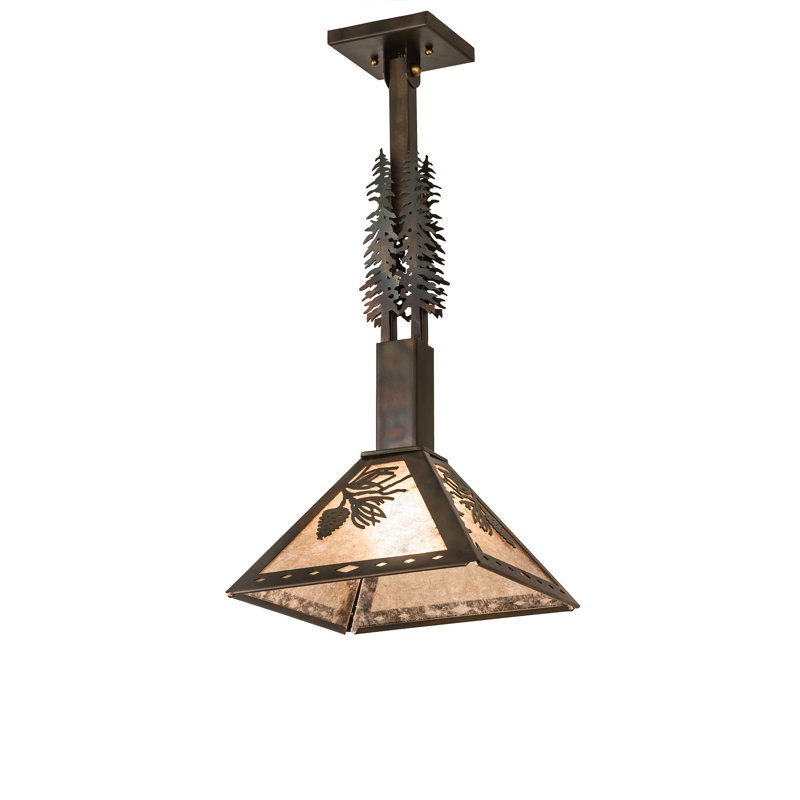 Guleed 1 - Light Pendant, Dark Burnished Antique Copper