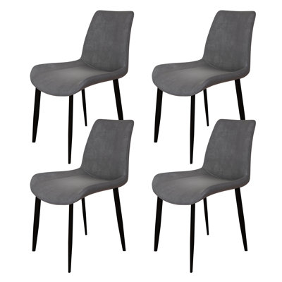 Faux Leather Upholstered Dining Chair by George Oliver