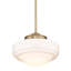 Luminaire suspendu de style école à 1 lumière Ingalls -1827169848-1827169851
