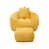 Similifourrure jaune est en rupture de stock