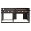 Lit mezzanine simple avec armoire et tablette-130130816