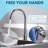 Dual Knee Pedal Faucet Hands-Free For Kitchen Bathroom, Hospital & Laboratories