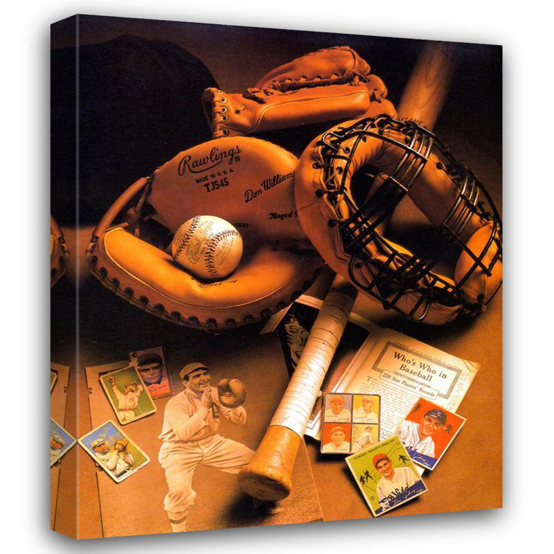 Baseball, H 35 po x l 28 po