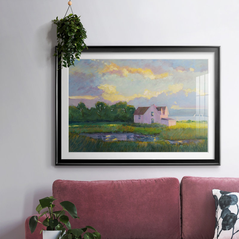 The Cape, reproduction d'art encadrée, Noir, H 15 po x l 21 po x P 1,5 po