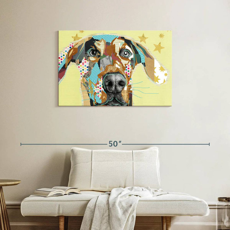 Brampt Doberman Collage, 24" H x 36" W