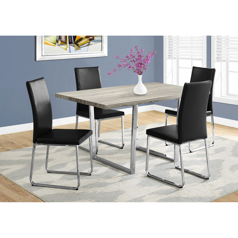Table de salle à manger 60 po Modern Taupe Modern