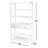 Elin 1-Drawer 5-Tier Standard Bookcase-2055203110