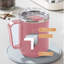 Tasse à café Tasse à café Tasse à café en acier inoxydable à deux couches avec couvercle et poignée-132598592