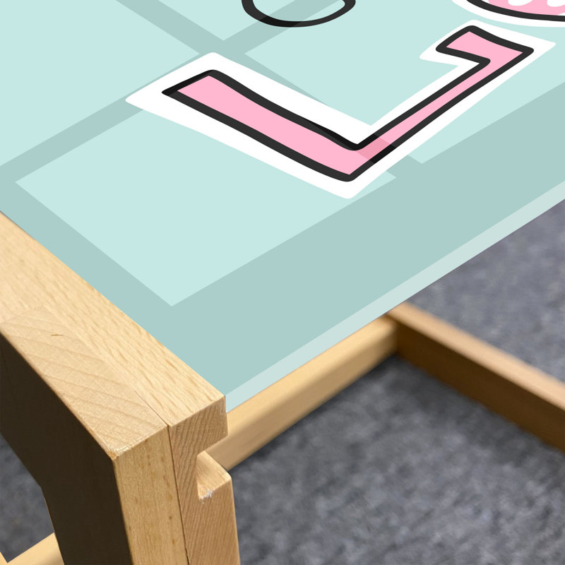 Jafeth Trestle Coffee Table, 40cm H x 74cm W x 62cm D