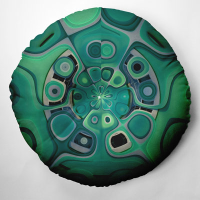 Abstract Reversible Throw Pillow