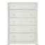 Commode verticale en bois manufacturé avec 5 tiroirs-1803187558