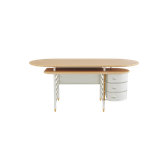 Frank Lloyd Wright Racine Desk with Storage