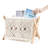 Amaliyah Solid Wood Free Standing Magazine Rack