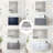 Bath Vanity With Faucet Set And LED Mirror