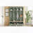 Farmhouse Hall Tree with Hooks Bench and Shoe Rack-1044025128
