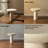 Fiberglass Mushroom-Shaped Accent Table-1982316226