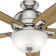 52" Donegan 5 - Blade Standard Ceiling Fan with Pull Chain and Light Kit Included