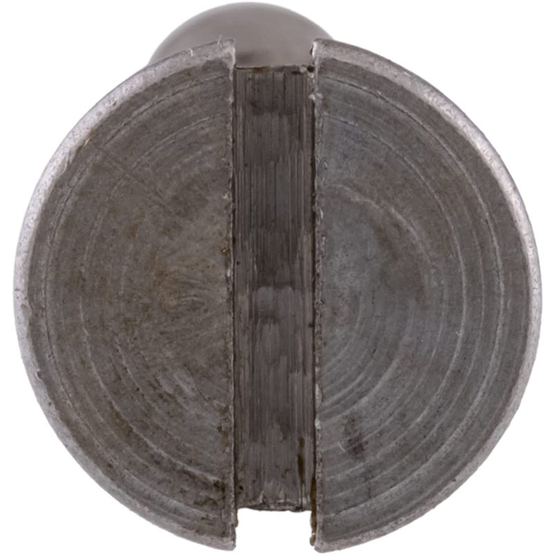 Vis à bois à tête fraisée plate n ° 8 x 1 1/4 po (paquet de 25)