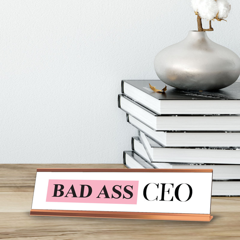 Desk Sign