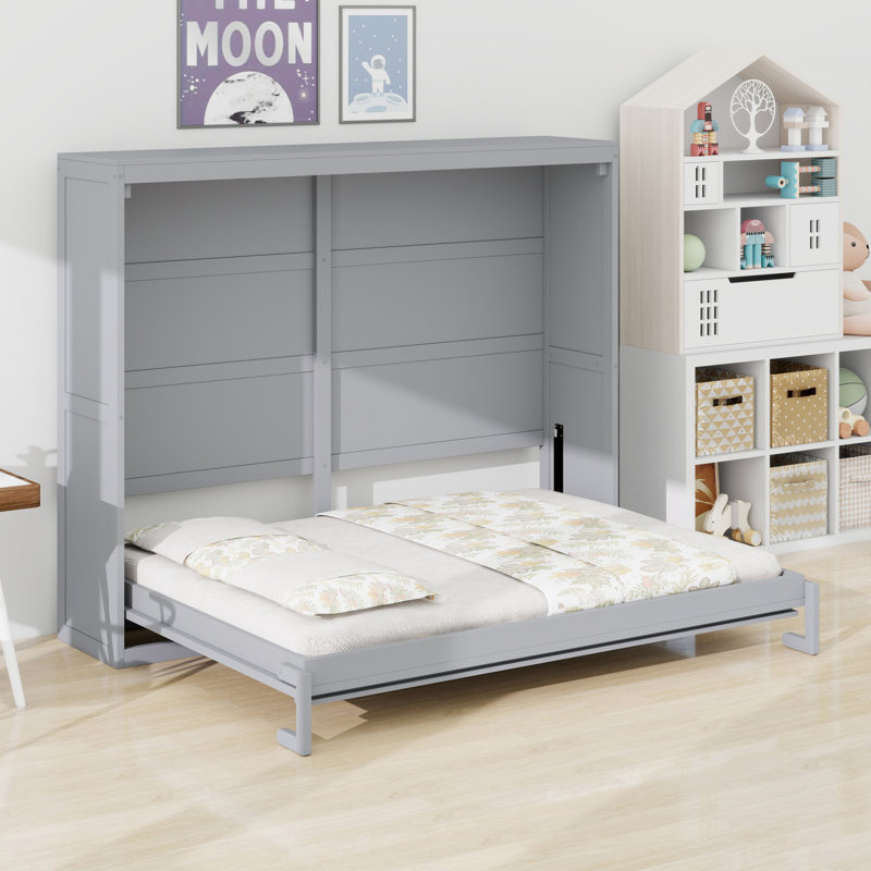 Lit escamotable Murphy, gris