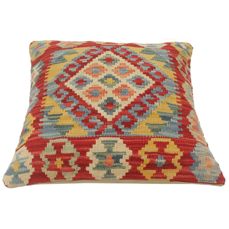 Coussin Kilim tissé à la main Turkish Rugg