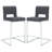 26” Velvet Upholstered Counter Height Bar Stool-1644203366