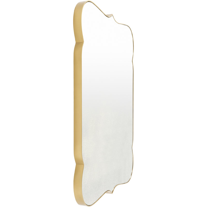 Chouteau Metal Flat Wall Mirror, 40" x 40"