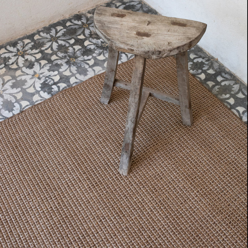 Tapis intérieur / extérieur tissé à la machine Eliana, Rectangle 5 pi 3 po x 7 pi 6 po