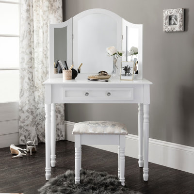 Libourne Dressing Table with Mirror