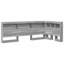  Storage Headboard With Shelf 90 Cm Engineered Wood-1747734111-1747734109