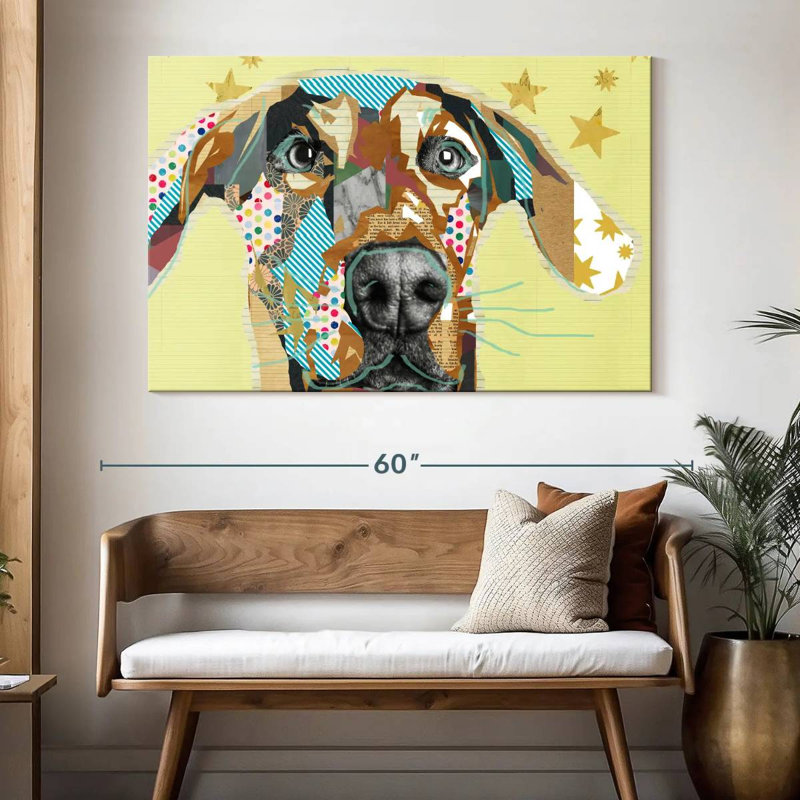 Brampt Doberman Collage, 34" H x 51" W