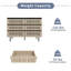 Commode 6 tiroirs Grille Style