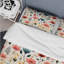 Ensemble de housse de couette floral Nordic Grace Teal Floral Harmony-2019503563