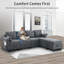 Canapé modulaire rembourré 6 pièces Kenda-1859515336