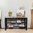 Kirchoff 8 Pair Shoe Storage Bench