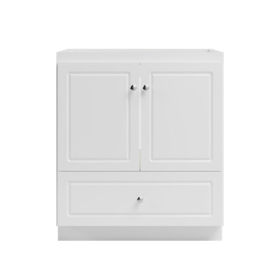 Ultraline 30 in. W x 21 in. D x 34.5 in. H Bath Vanity Cabinet without Top in Winterset