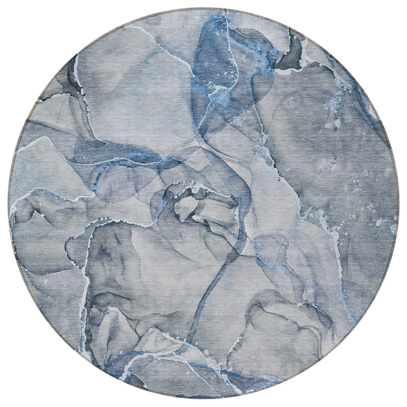 Tapis d'intérieur rond 8 po