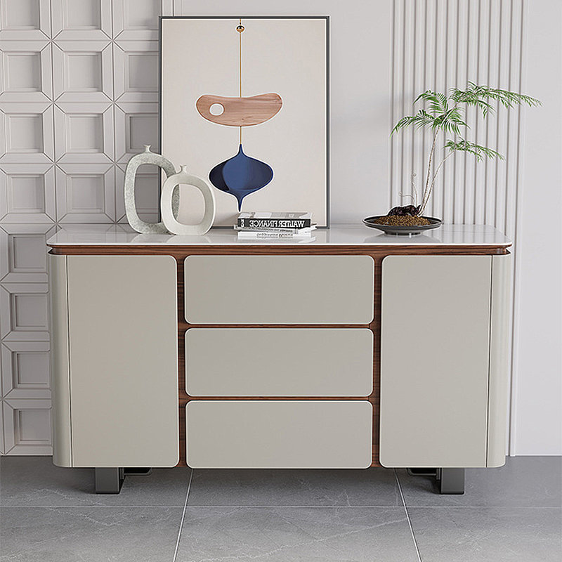 Buffet de rangement moderne et minimaliste, H 34,65 po x l 59,06 po x P 15,75 po