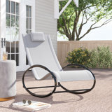 Steel Outdoor Lounge Chair