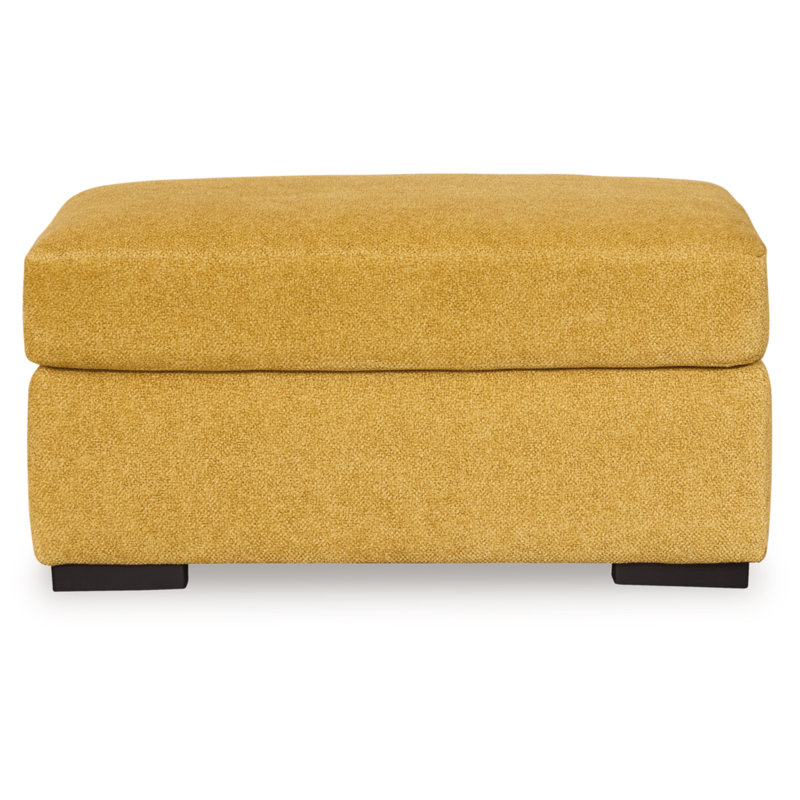 Repose-pieds Owlex, 100 % polyester jaune