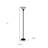 71" Torchiere Floor Lamp With Frosted Glass Dome Shade-732852207