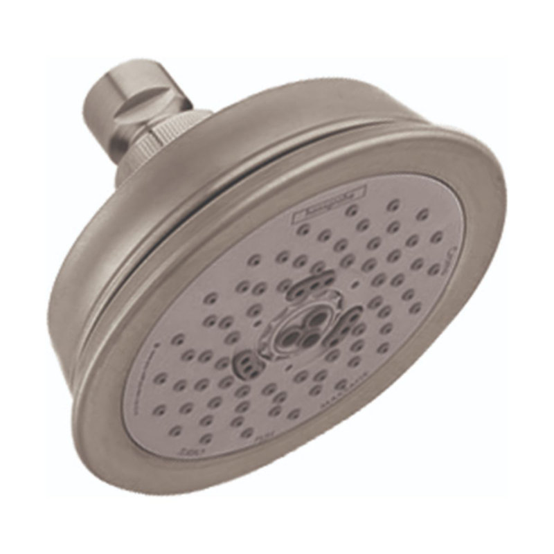 Croma Adjustable Shower Head with QuickClean, Brushed Nickel