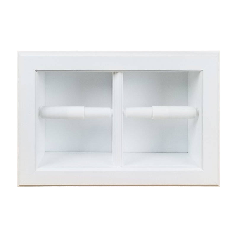 Porte-papier hygiénique Butler, Émail blanc