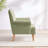 Upholstered Wooden Armchair-981167962