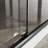 48" Shower Door X 72" - Double Sliding, Tempered Glass, Matte Black Frame, Stainless Steel Sliding Glass 48"X72", Aluminum,