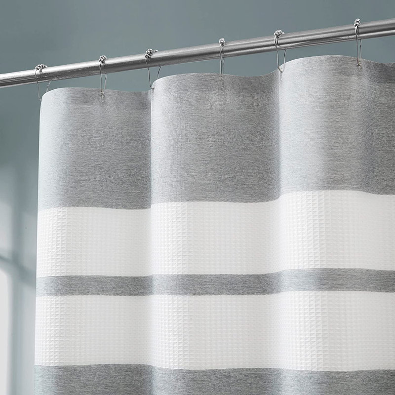 Rideau de douche Chloe-Nicole, gris